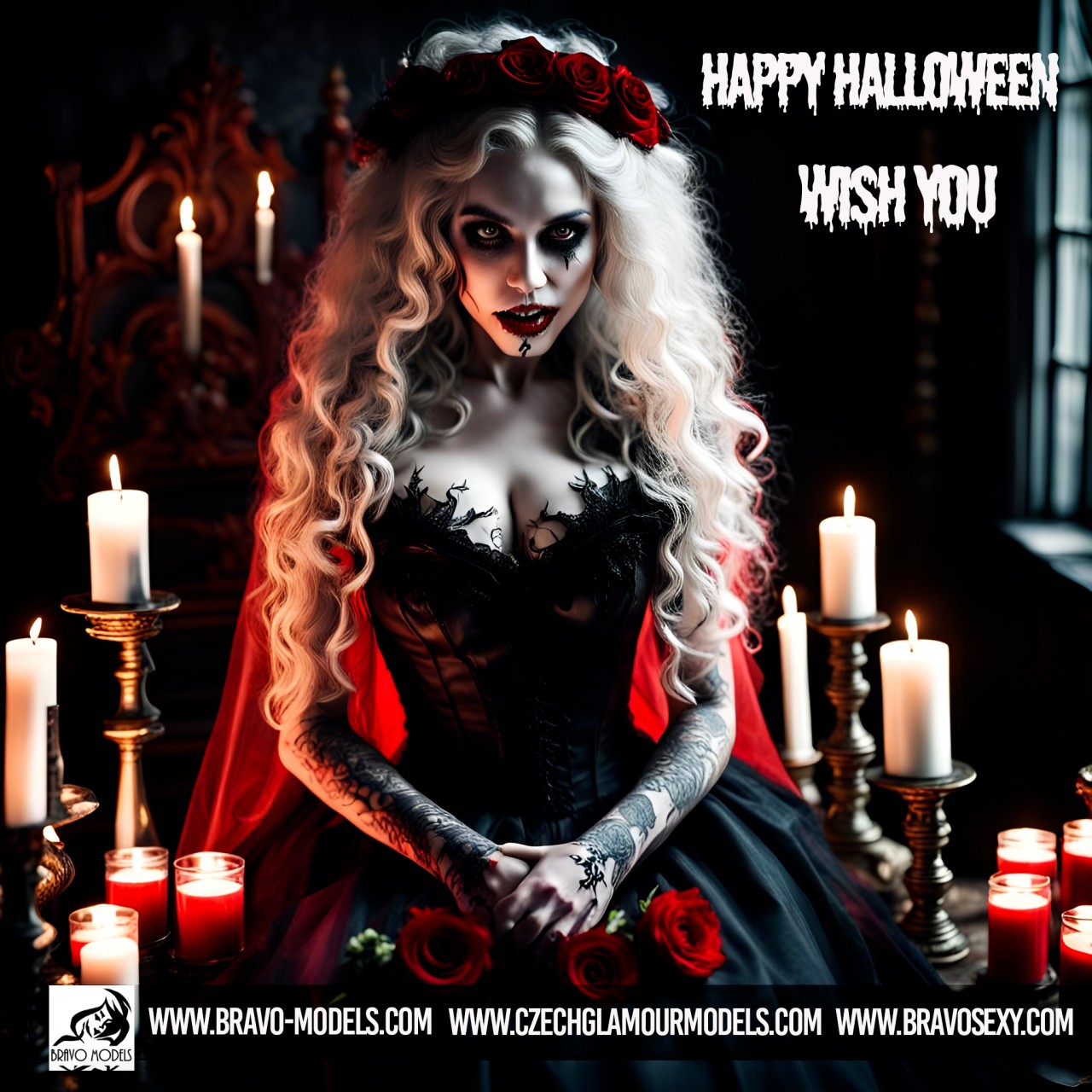 Tattoo Draculaura wish Happy Halloween